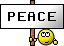 PEACE ^o)